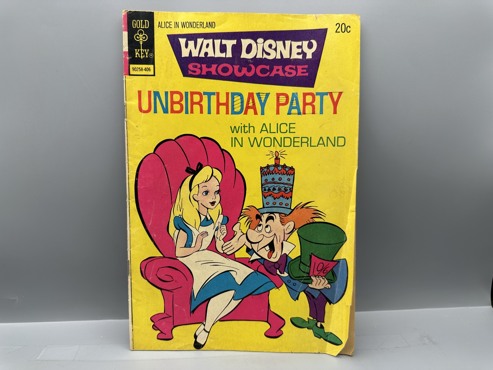(4) Gilberton, Marvel, Gold Key, and Harvey Comics - Classics Illustrated #15, Marvel Classics Comics #3, Walt Disney Showcase #18, Sad Sack