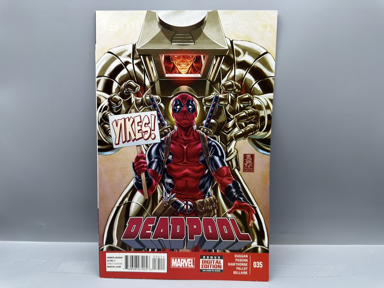 Marvel Comics Deadpool #35, 36, 37, 38 & 39 (2014-2015) - AXIS crossover tie-ins - Zenpool appearance - Mark Brooks and David Nakayama cover