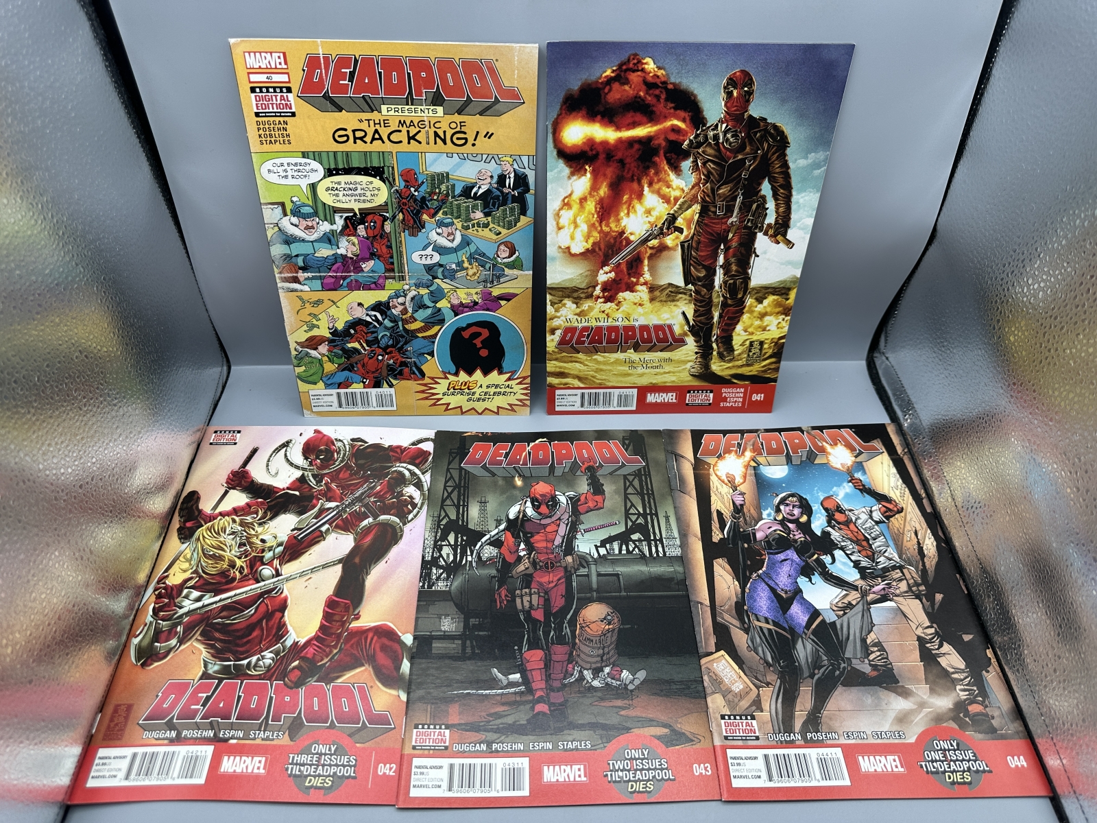 Marvel Comics Deadpool #40, 41, 42, 43 & 44 (2015) - Death of Deadpool Countdown