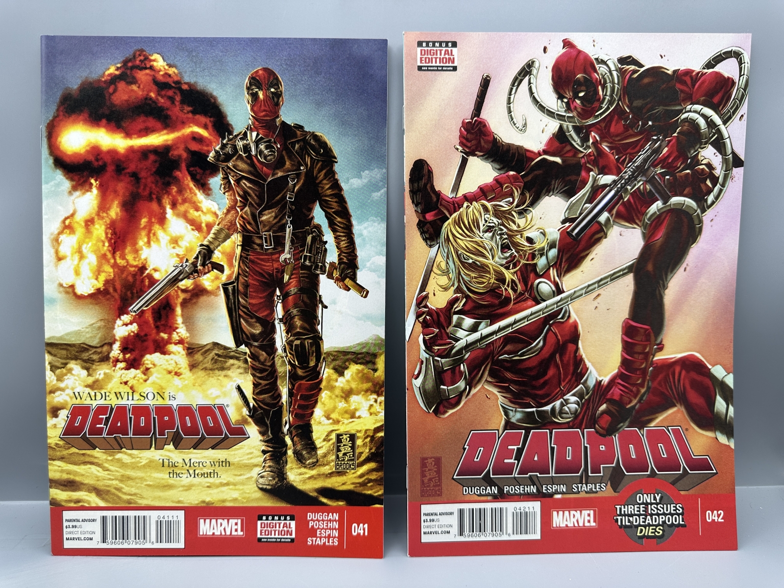 Marvel Comics Deadpool #40, 41, 42, 43 & 44 (2015) - Death of Deadpool Countdown