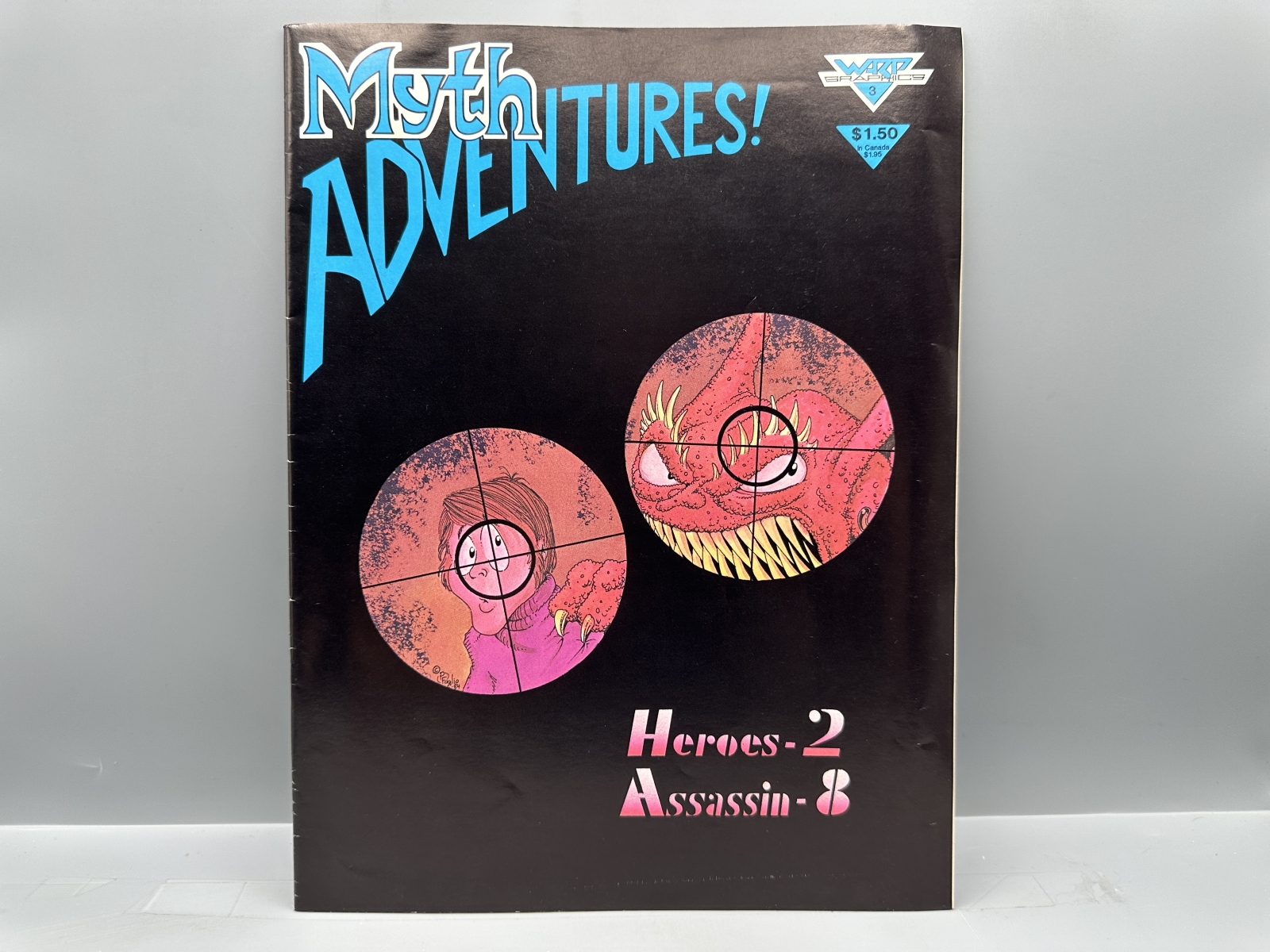 1984 WaRP Graphics and Airship Entertainment Myth Adventures! #3 & 2007 Collected Edition - Phil Foglio and Tim Sale art