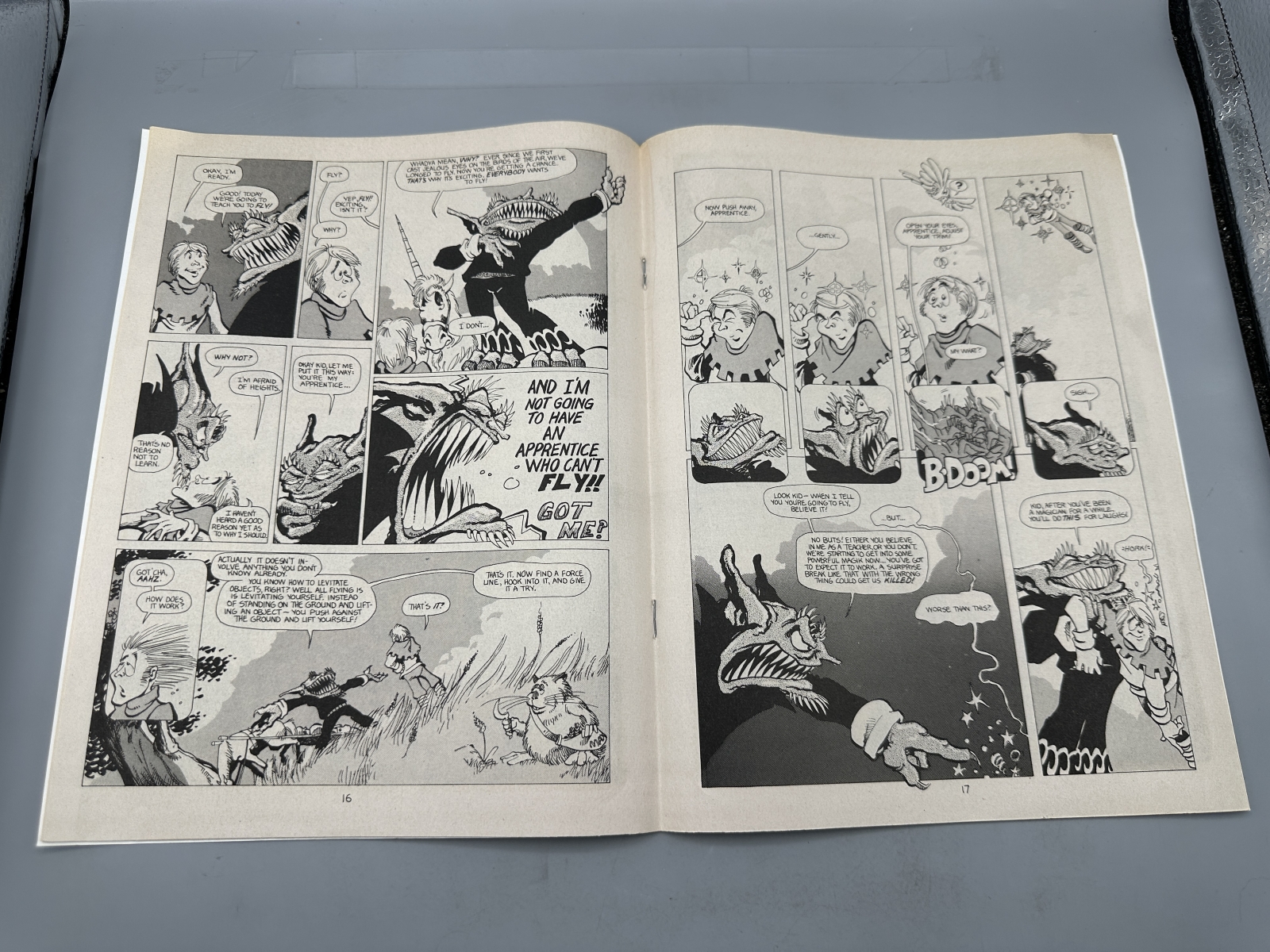 1984 WaRP Graphics and Airship Entertainment Myth Adventures! #3 & 2007 Collected Edition - Phil Foglio and Tim Sale art