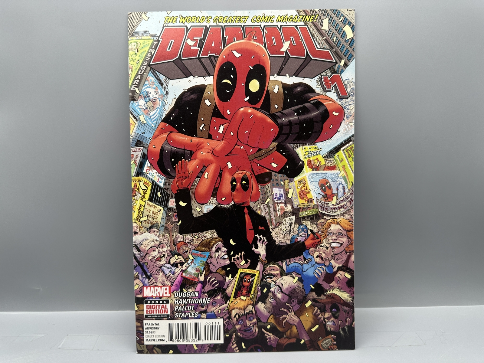 Marvel Comics Deadpool #1, 3, & 3.1 (2016) - 1st appearance of Masacre