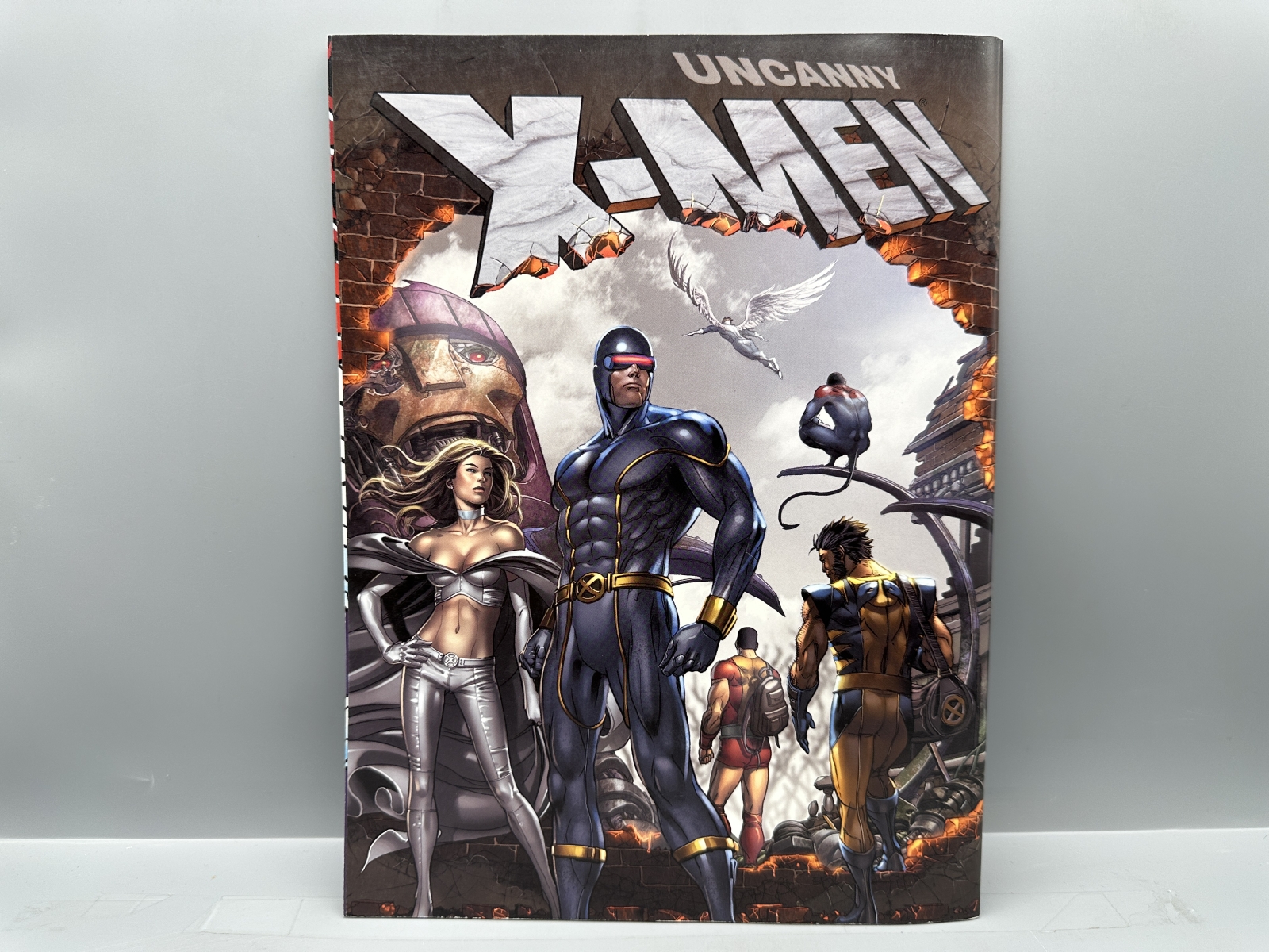 2008 Marvel Comics Uncanny X-Men Poster Book & 2008 Iron Man Poster Book - featuring John Byrne and Adi Granov art