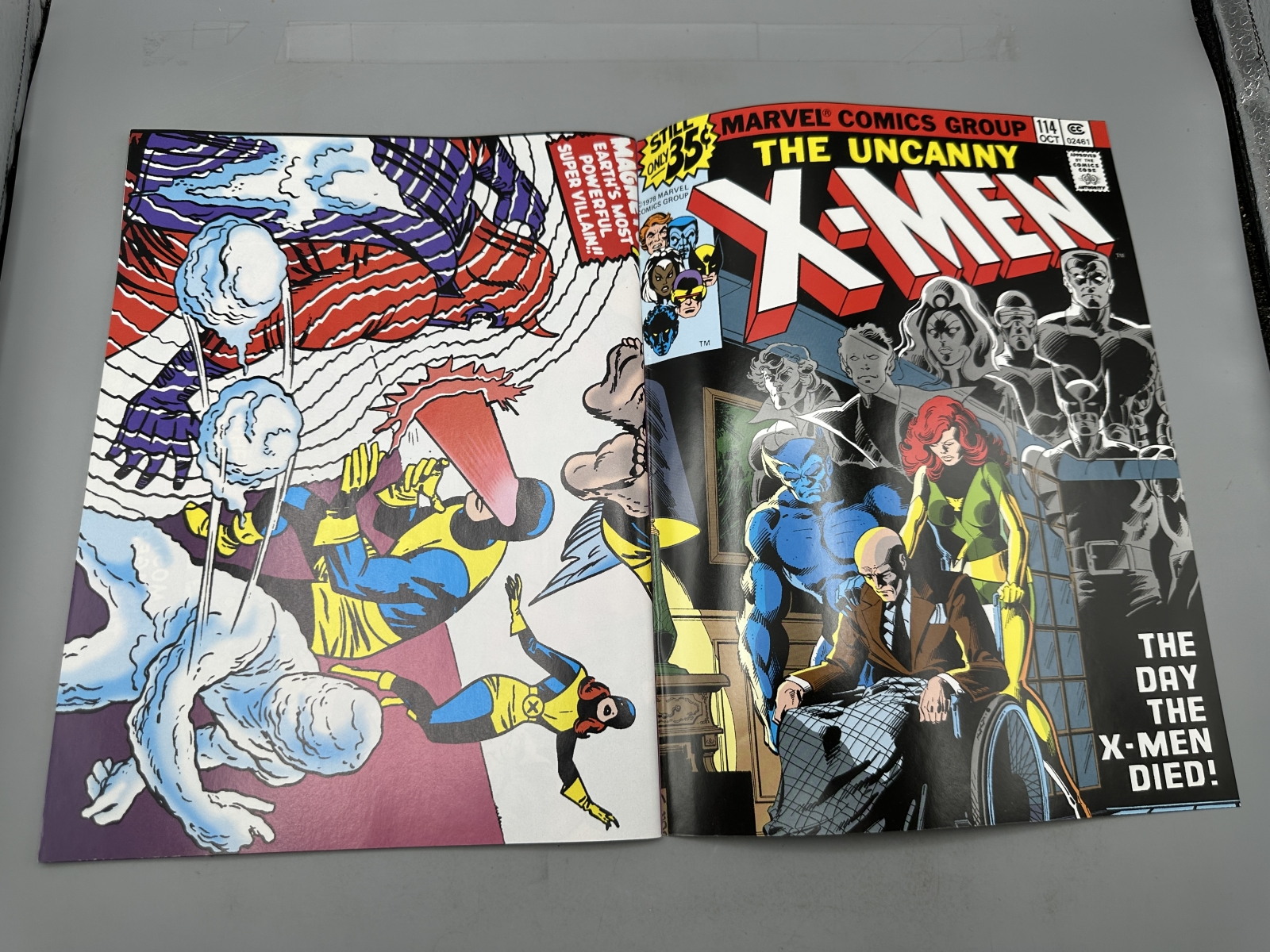 2008 Marvel Comics Uncanny X-Men Poster Book & 2008 Iron Man Poster Book - featuring John Byrne and Adi Granov art
