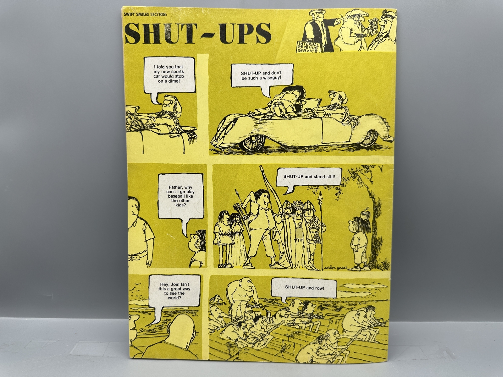 (3) Major Magazines and Globe Communications Cracked Collectors' Edition - John Severin cover art