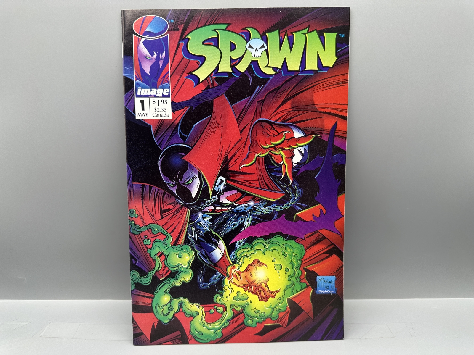 Image Comics Spawn #1 (1992) - 1st appearance of Spawn - Todd McFarlane story and art