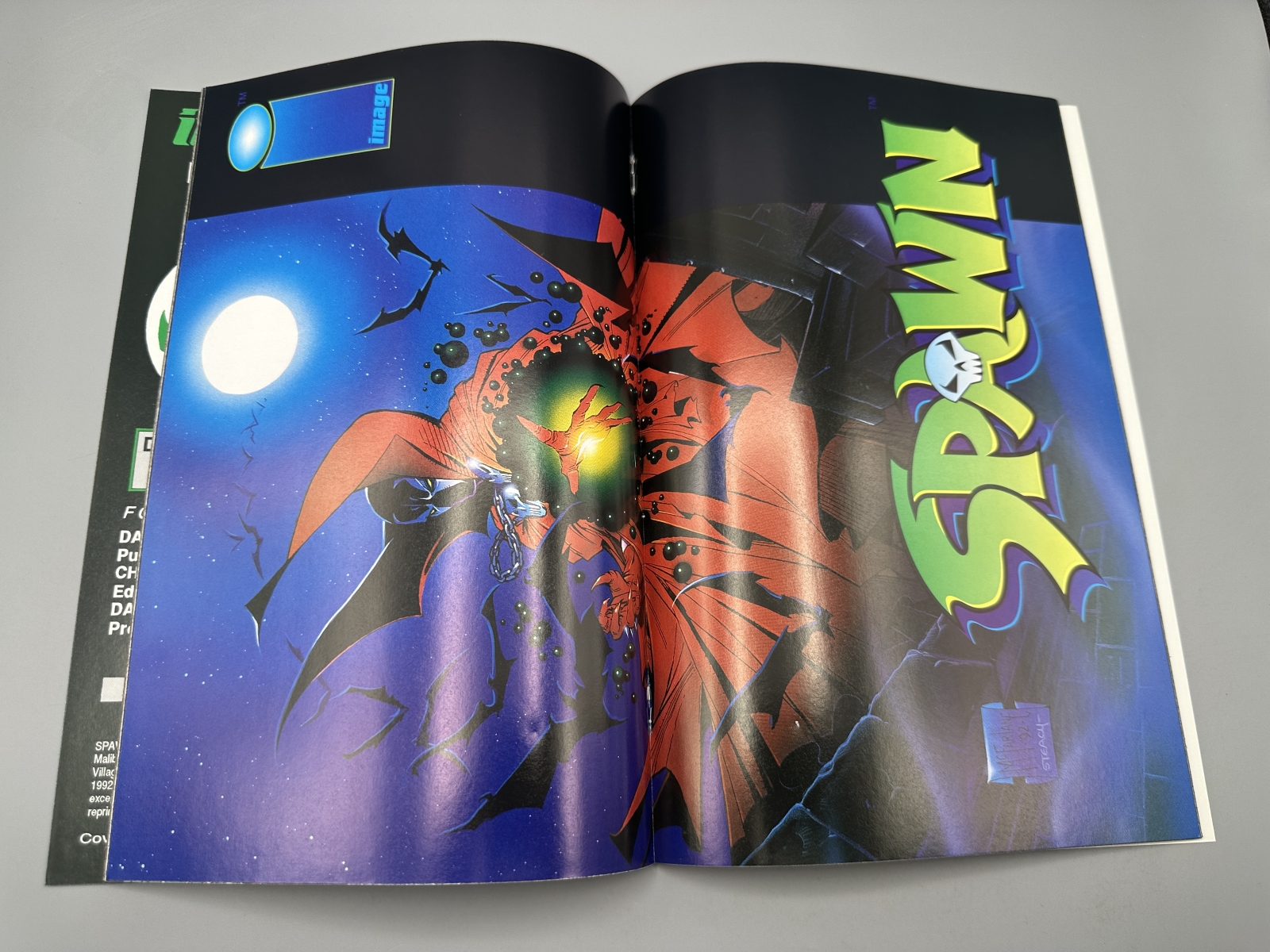 Image Comics Spawn #1 (1992) - 1st appearance of Spawn - Todd McFarlane story and art