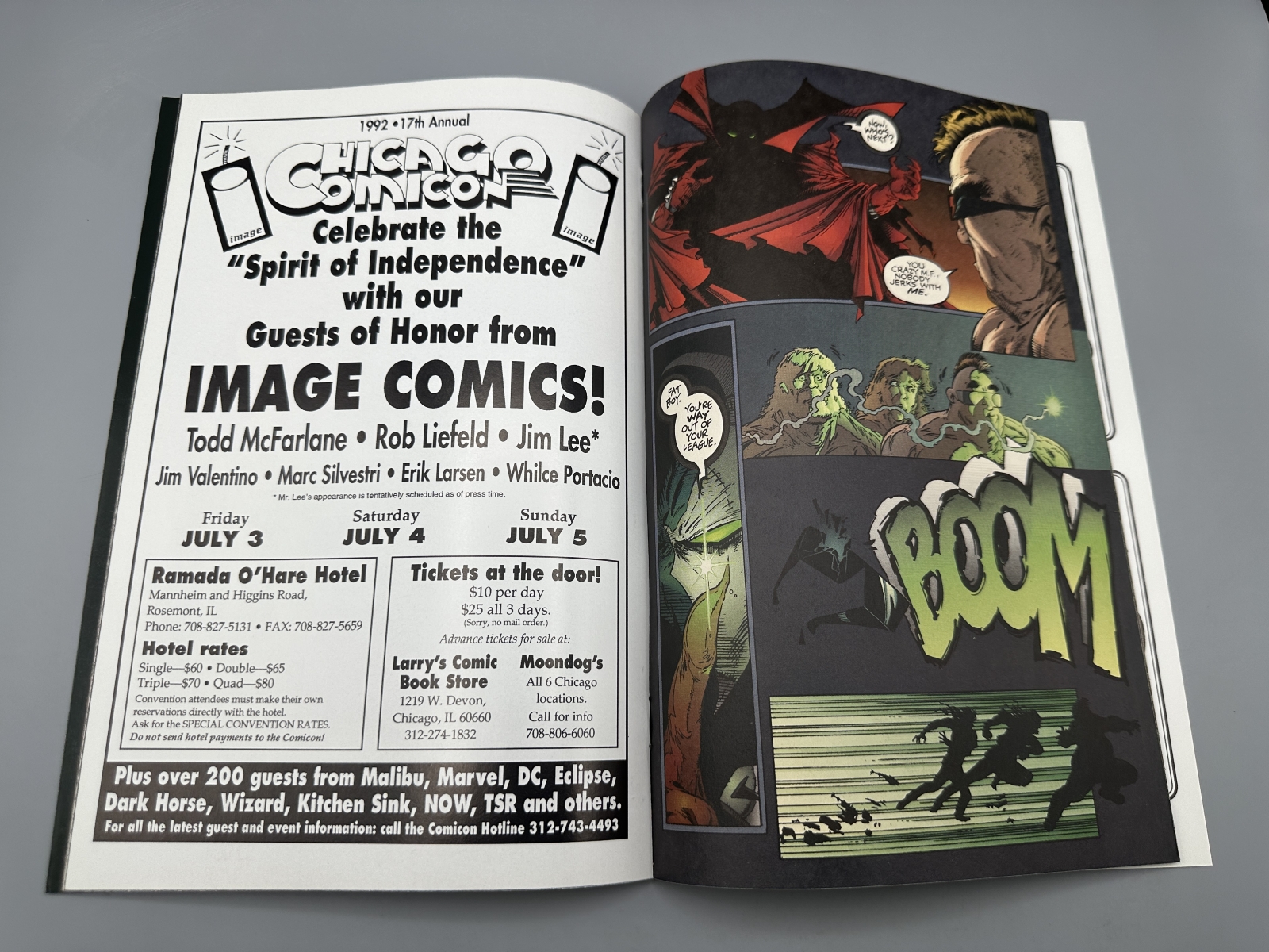 Image Comics Spawn #1 (1992) - 1st appearance of Spawn - Todd McFarlane story and art