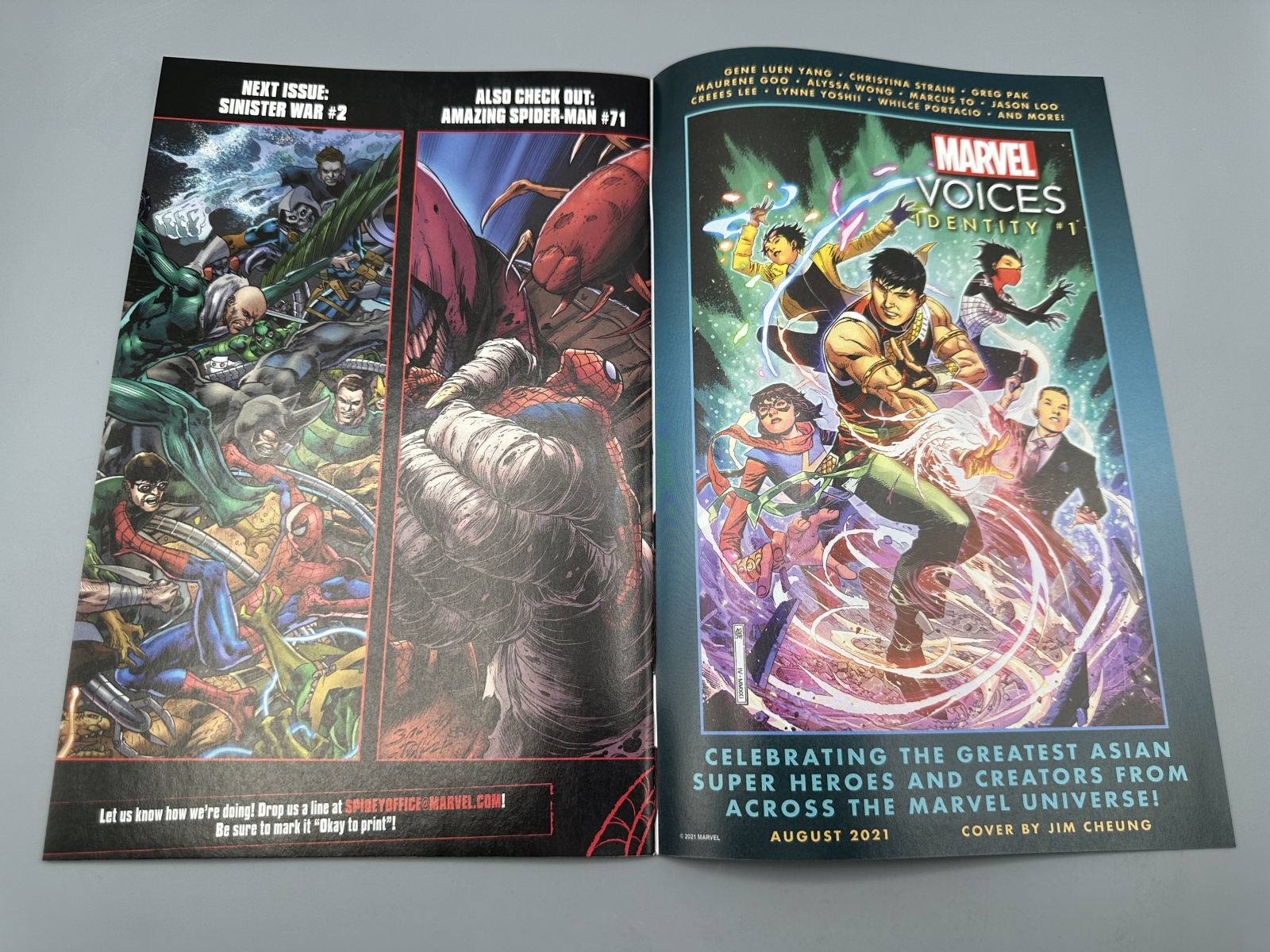 Marvel Comics Sinister War #1 (2021) - 1:25 David Nakayama Hidden Gem Homage Variant