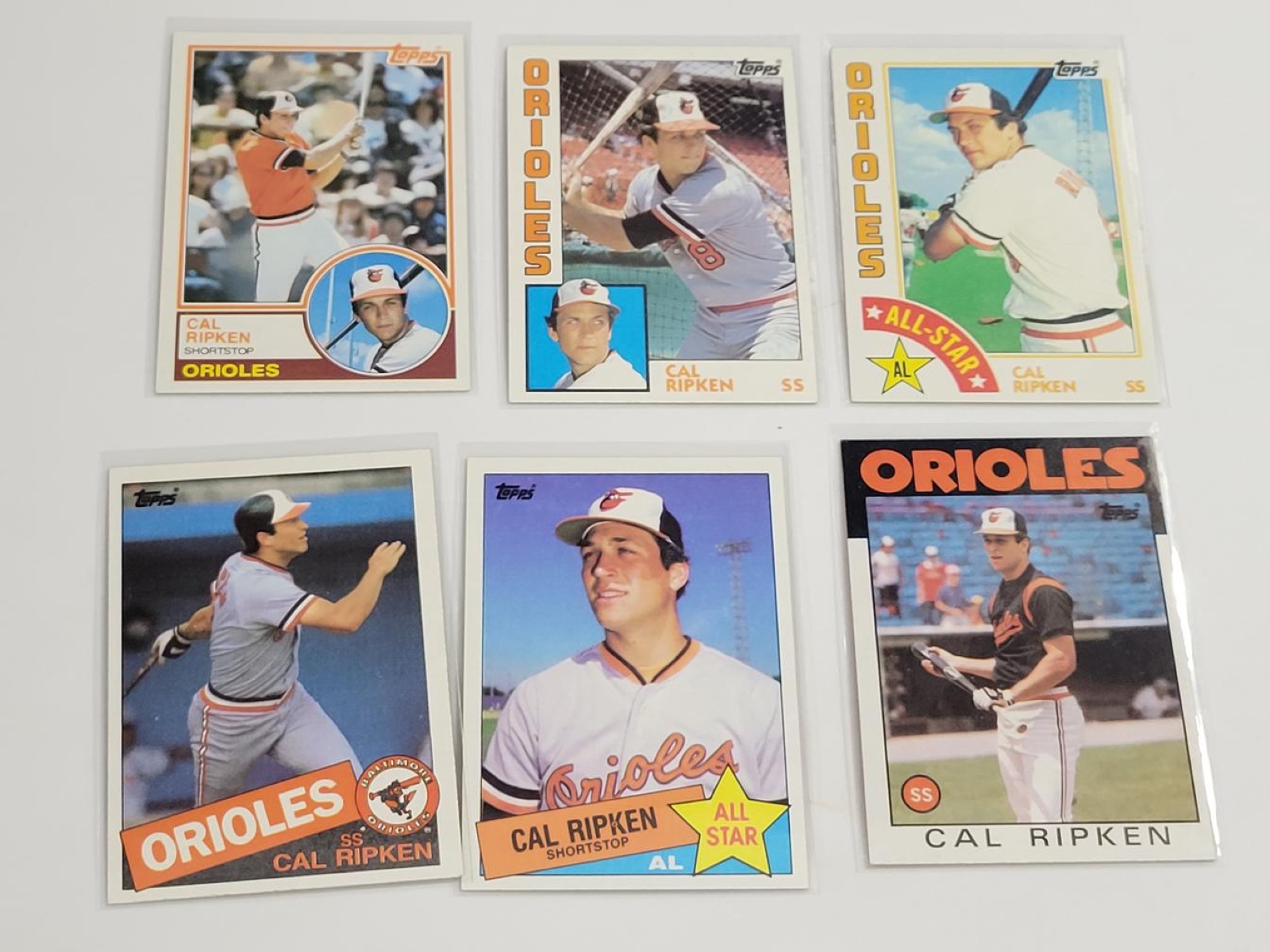 Lot of (30) Different Cal Ripken Jr Baseball Cards