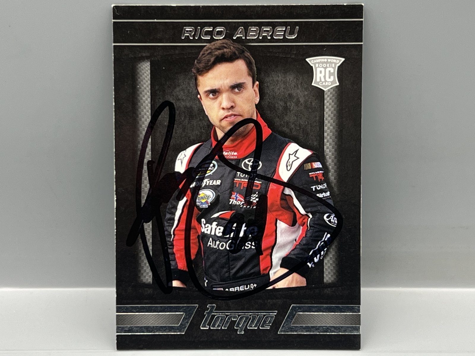 2016 Panini Torque Racing Rico Abreu RC In Person Auto - No COA