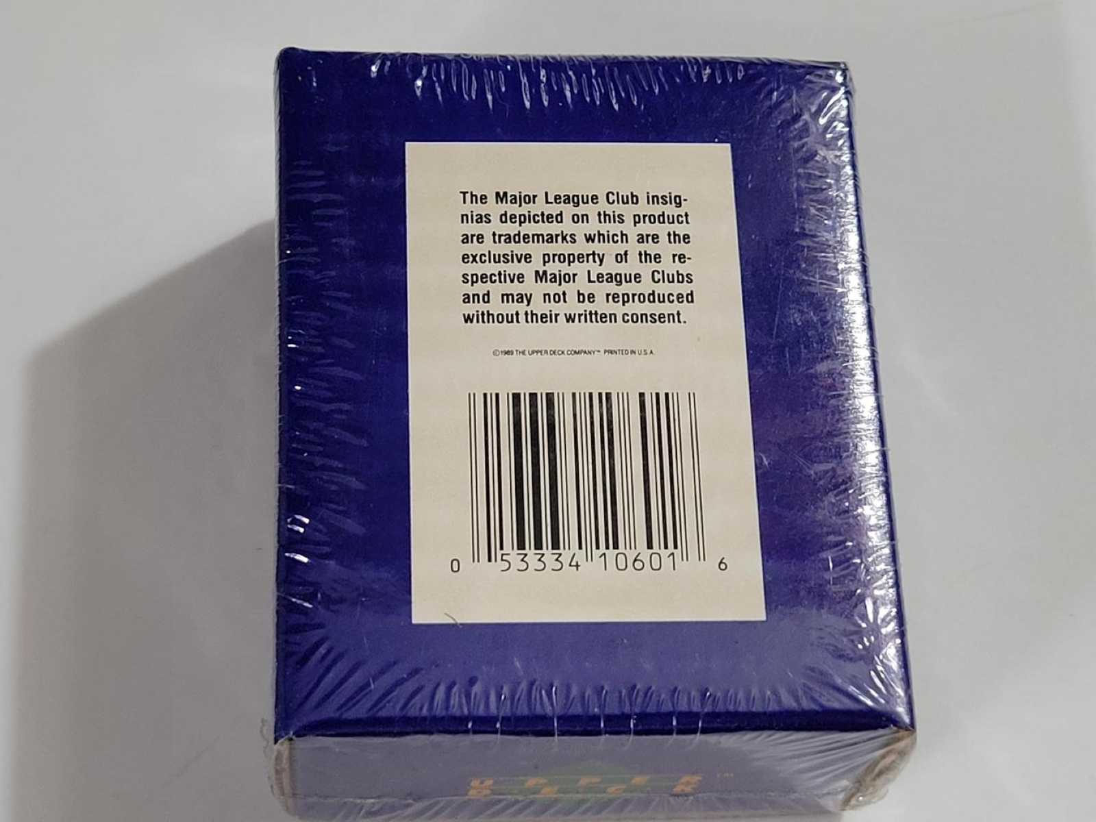 Factory Sealed 1989 Upper Deck High Series Set