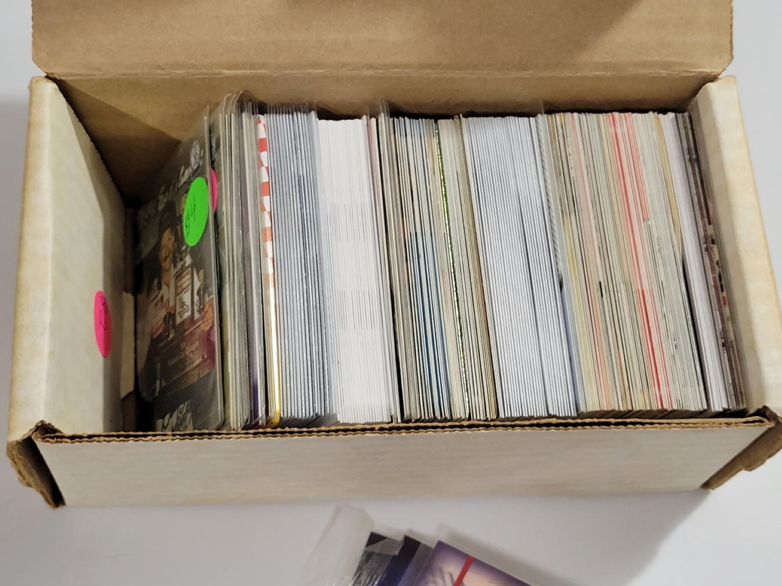 Box of Miscellaneous Auto Racing Cards