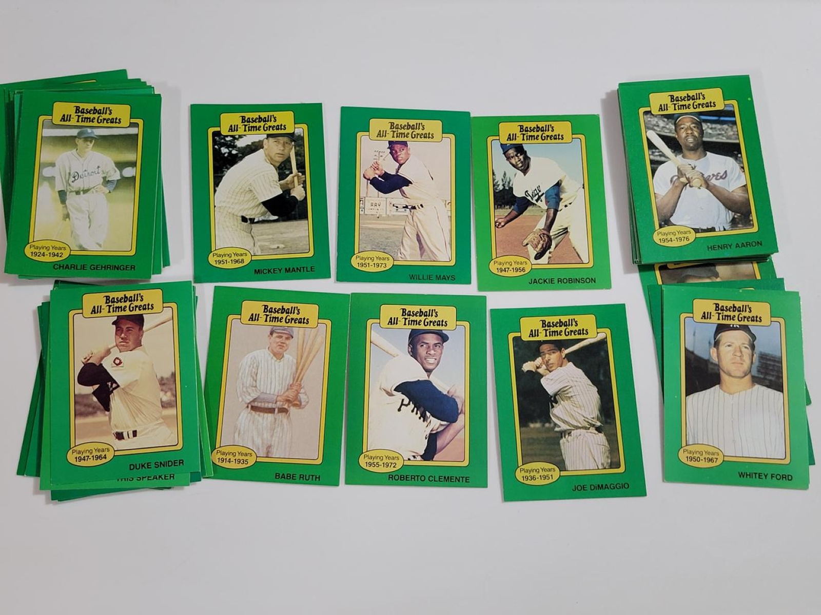 1987 Hygrade All Time Greats First Series Set w/ Inserts / Promos