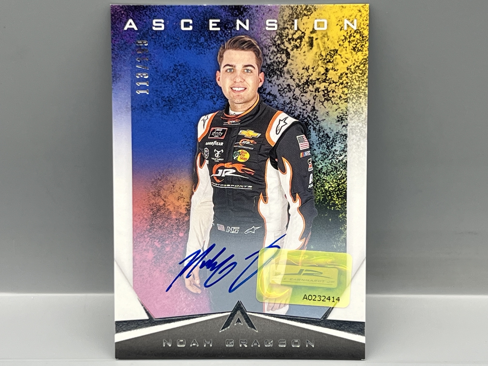 2020 Panini Chronicles Ascension Racing Noah Gragson Auto #/199