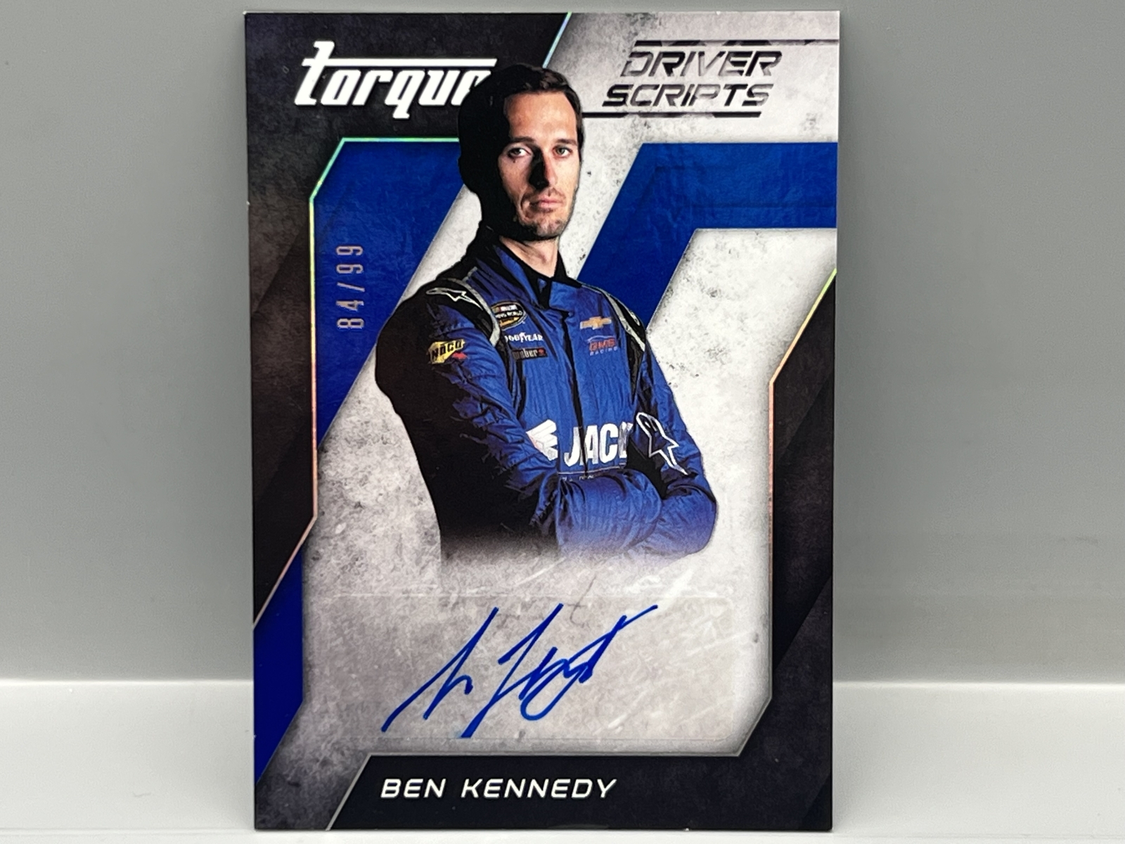 2016 Panini Torque Racing Ken Kennedy Driver Scripts Auto #/99