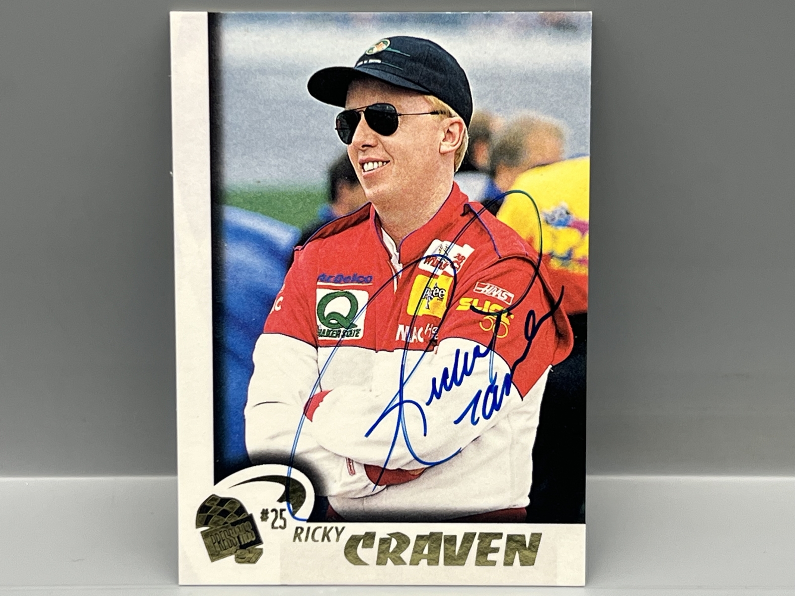 1997 Press Pass Racing Ricky Craven Pack Pulled Auto #16