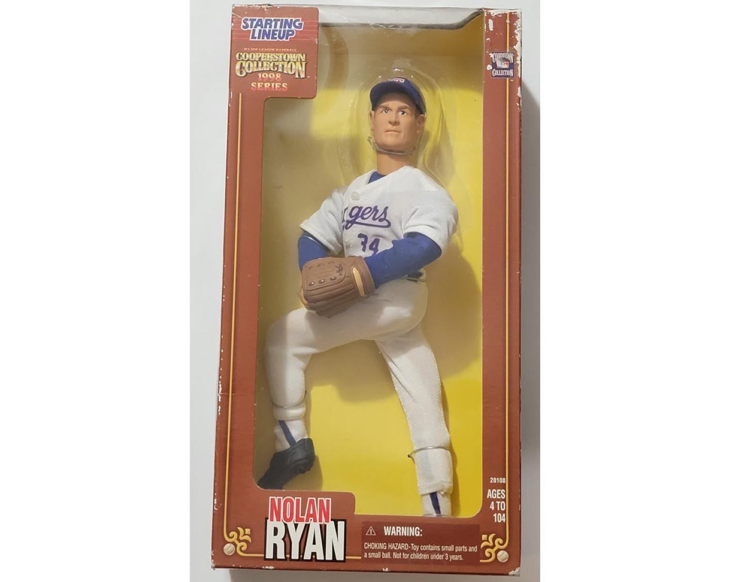 1998 Cooperstown Collection 12" Nolan Ryan Starting Lineup Figurine