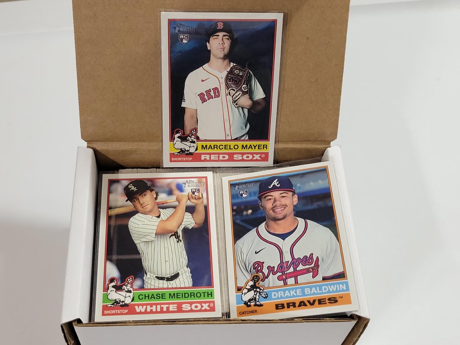 2025 Topps Heritage High Numbers Base Set 501-700
