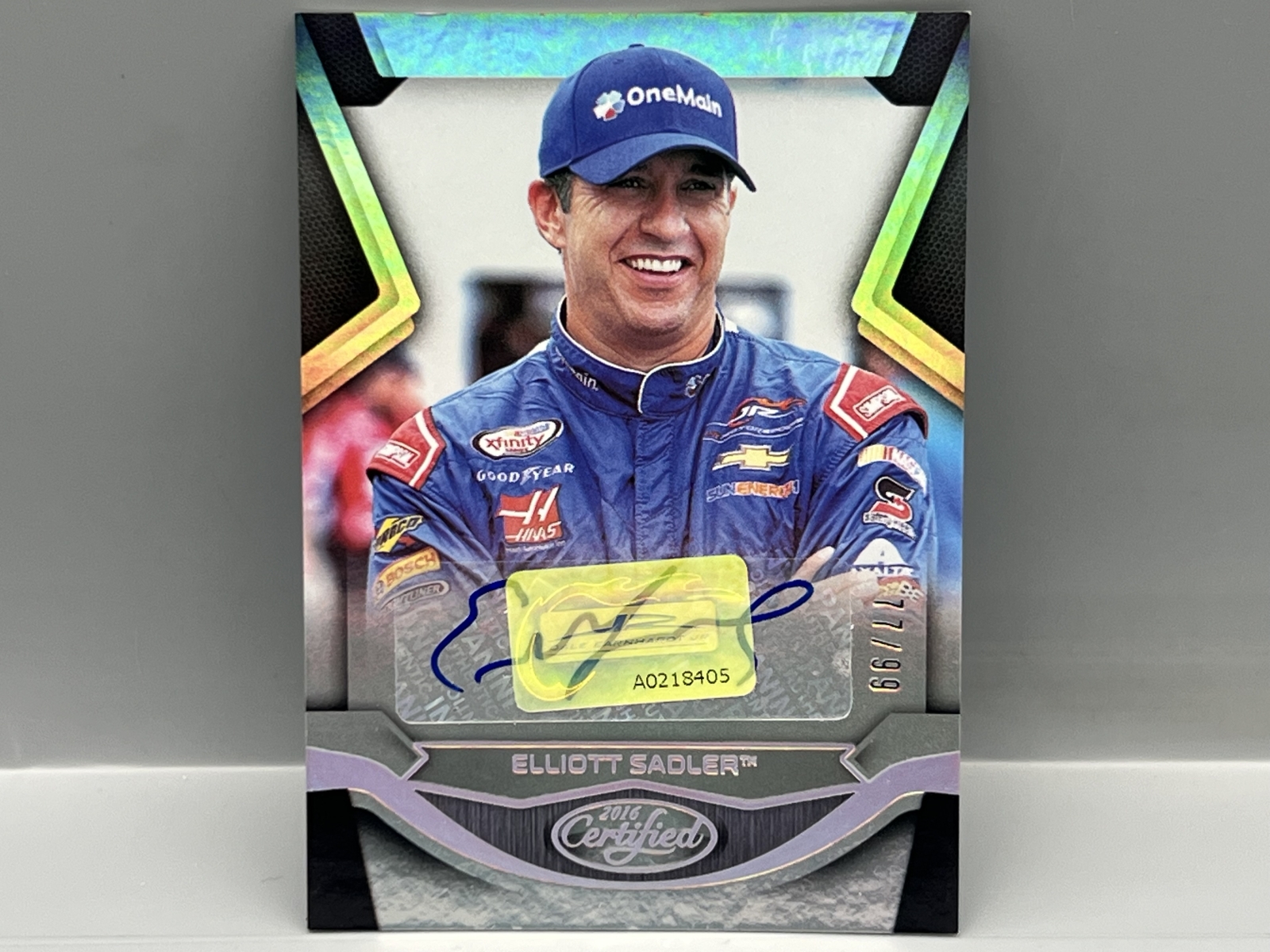 2016 Panini Certified Racing Elliott Sadler Auto #/99