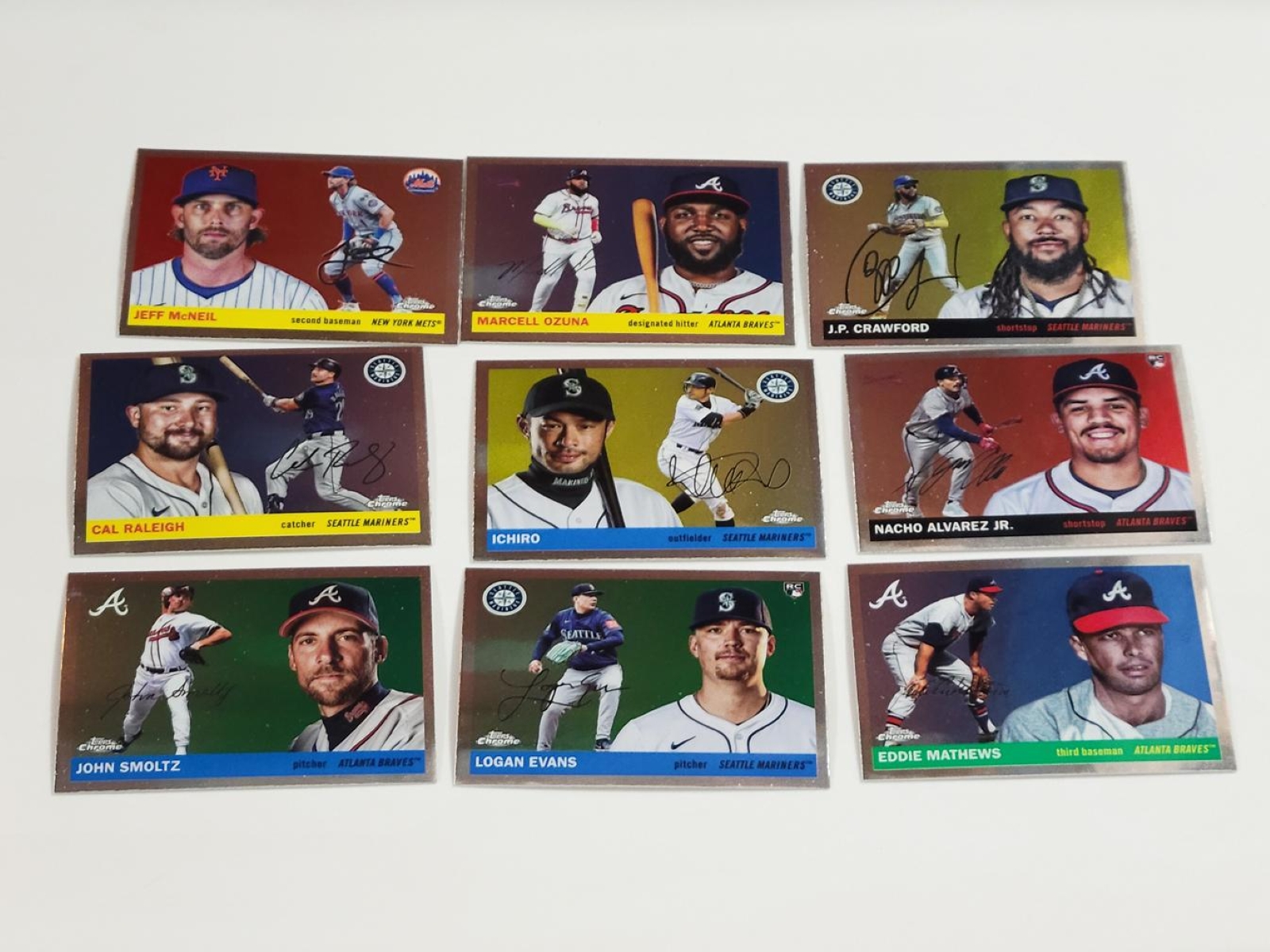 Lot of (30) 2025 Topps Chrome Platinum Cards