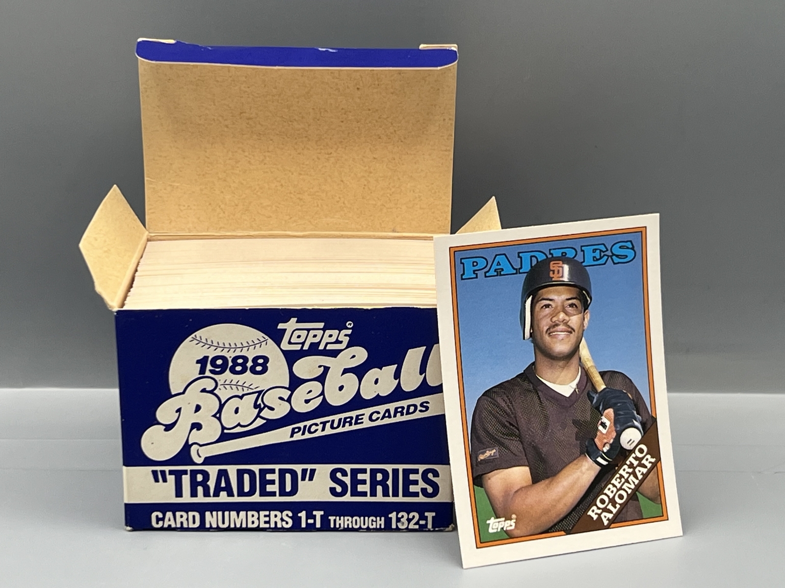 1988 Topps Traded Baseball Complete Set W/ Roberto Alomar RC