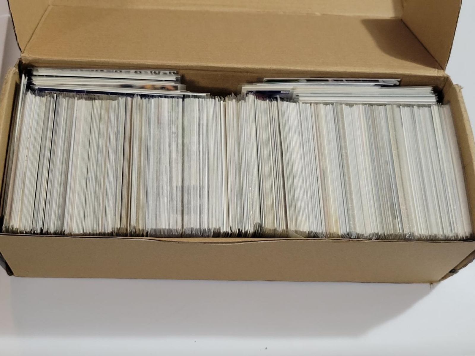 Box of Indianapolis Colts Football Cards
