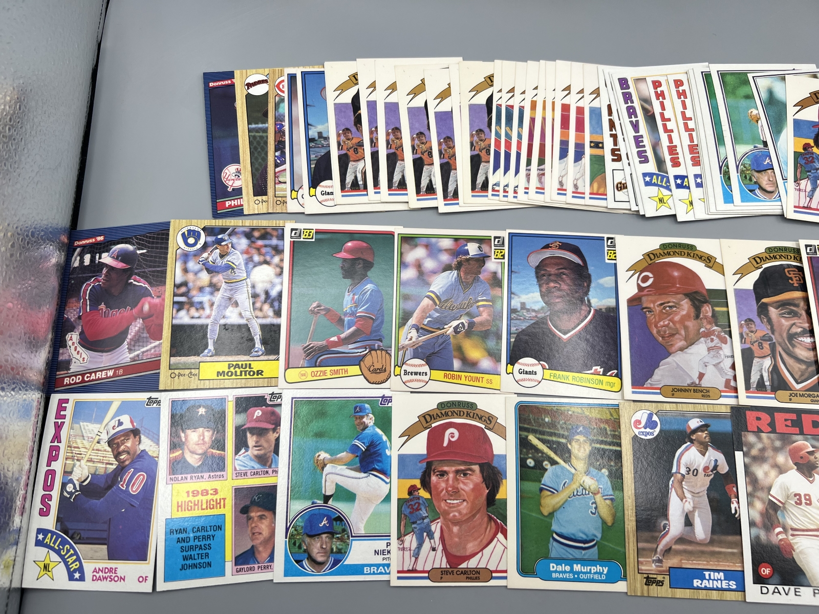 (50+) 1980s Baseball Star Player Cards W/ Duplicates