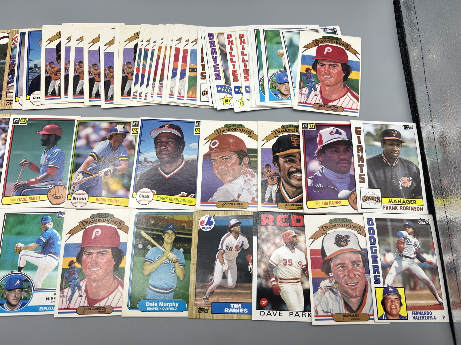 (50+) 1980s Baseball Star Player Cards W/ Duplicates