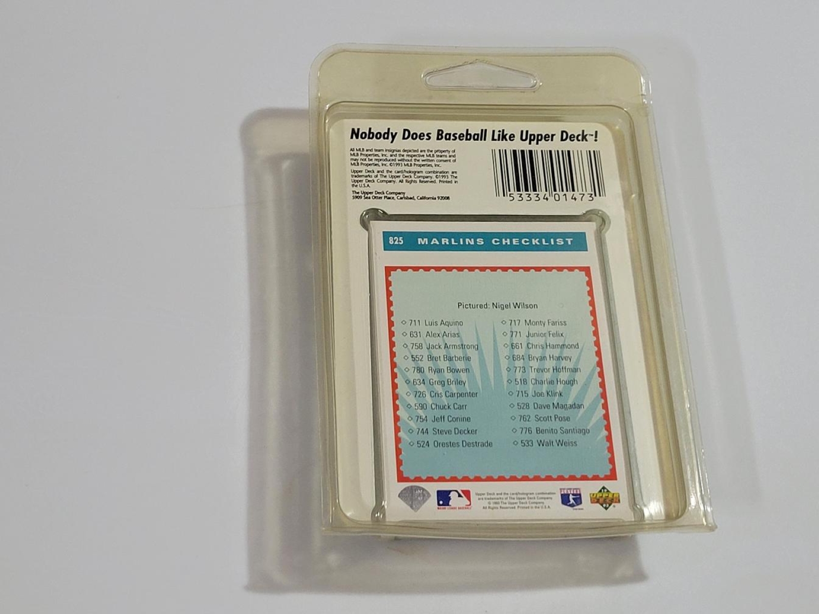 Factory Sealed 1993 Upper Deck Florida Marlins Inaugural Season Set - Trevor Hoffman Rookie