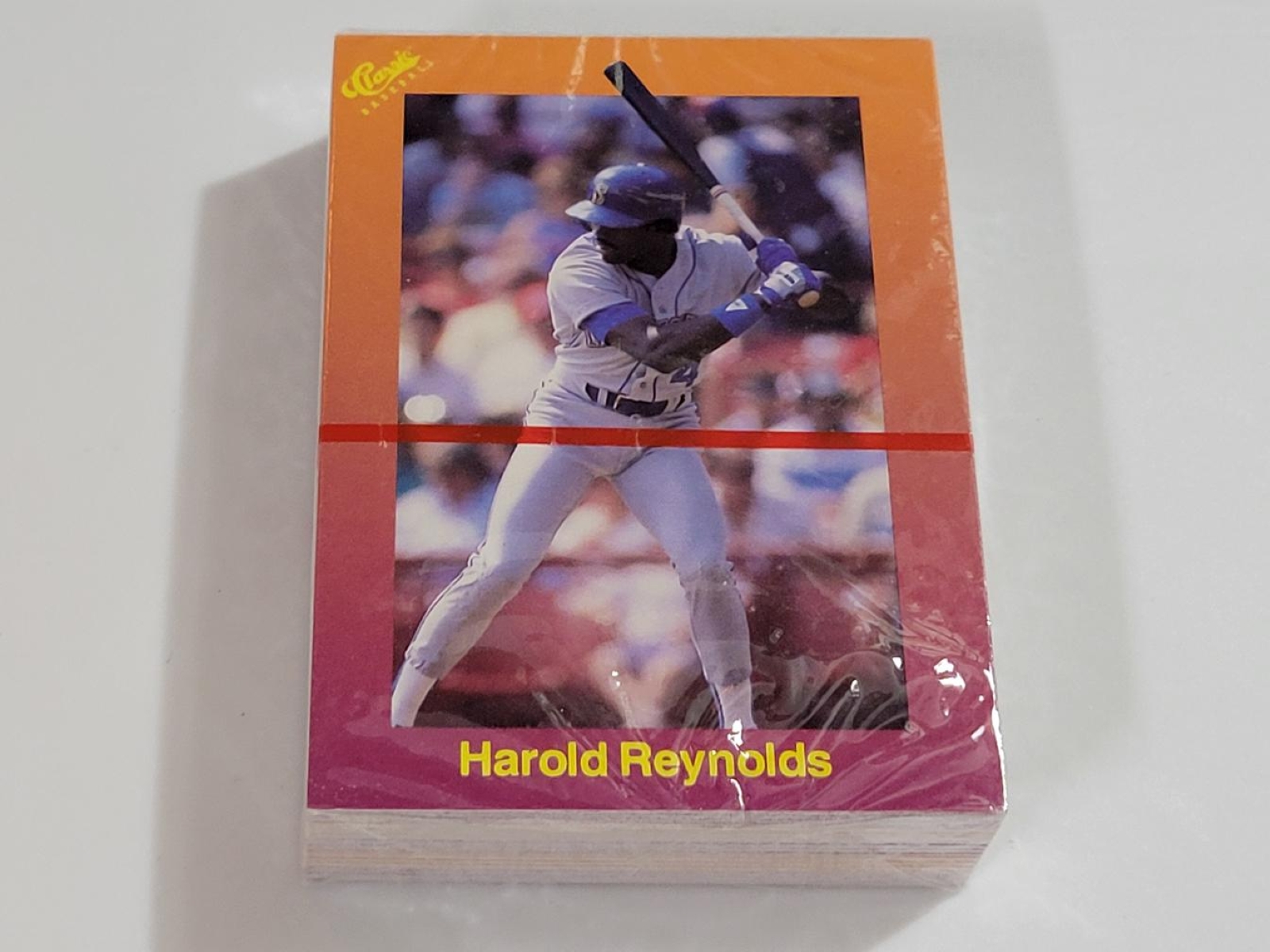 1989 Classic Orange Unopened Set Pack - Ken Griffey Jr Rookie