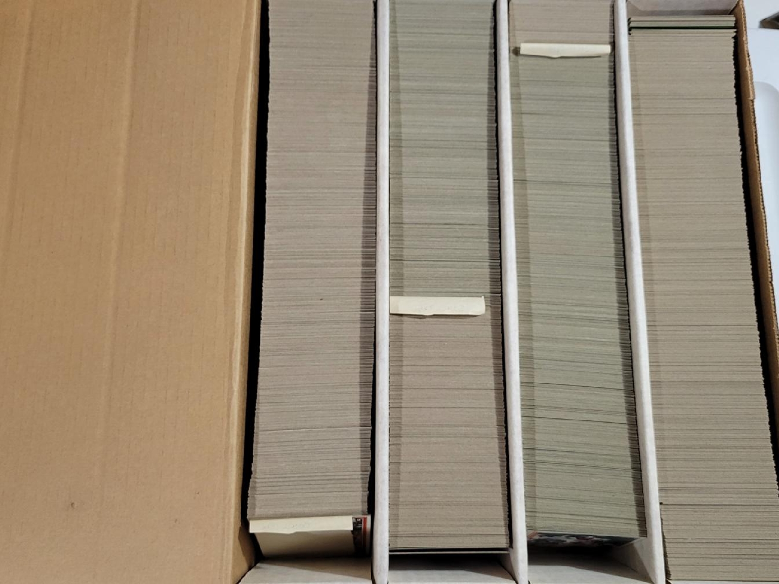 3200 Ct. Box of Early Eighties Topps Baseball