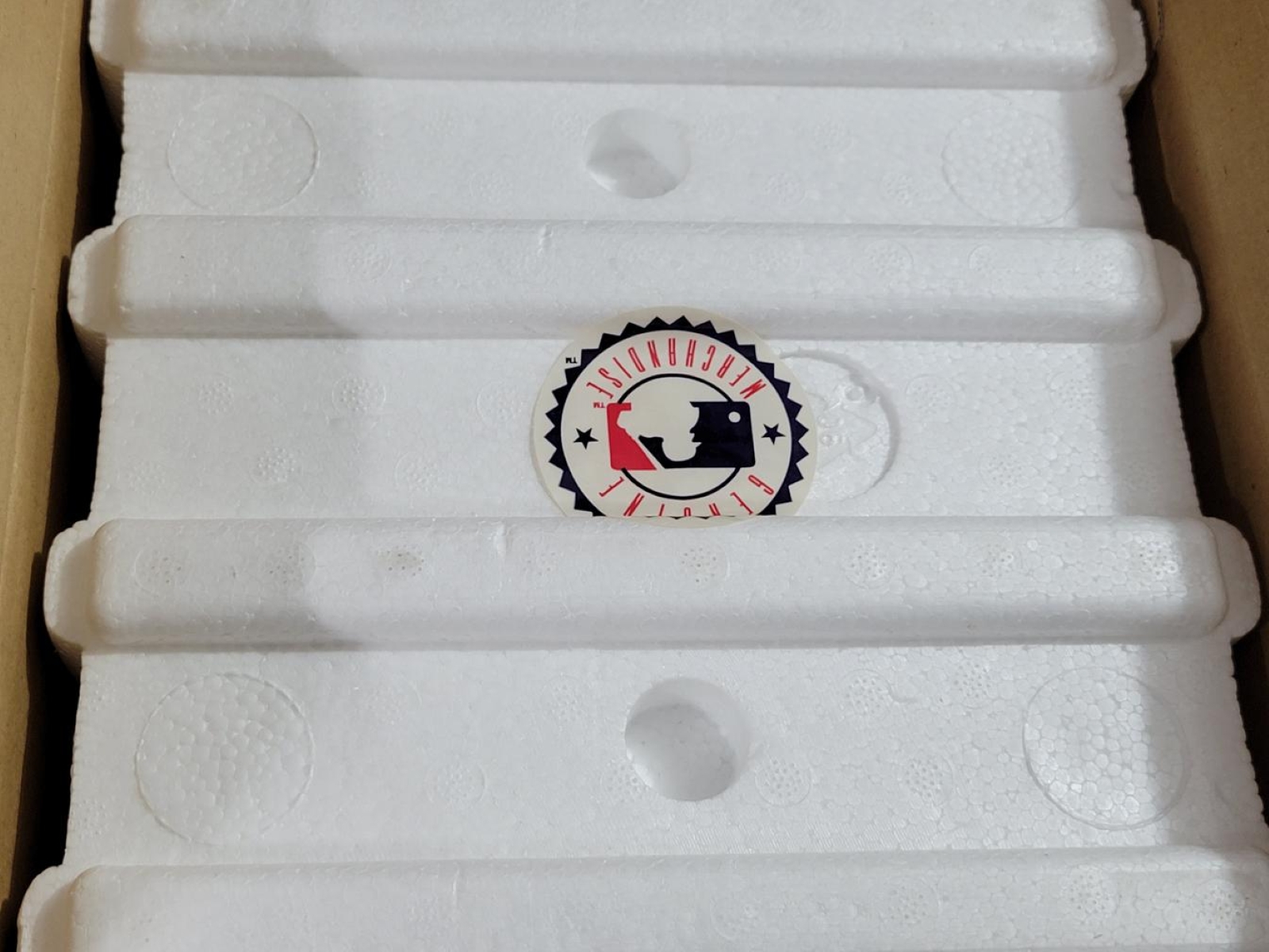Danbury Mint Cinergy Field Stadium Replica (Riverfront Stadium) - With original styrofoam