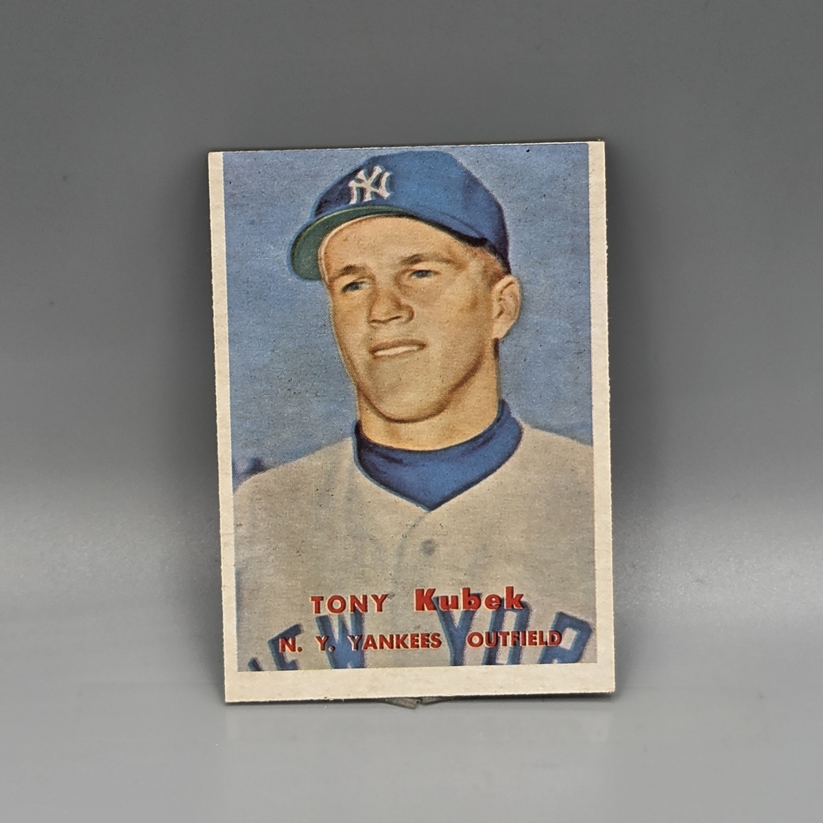 1957 Topps Tony Kubek #312 Rookie High Number