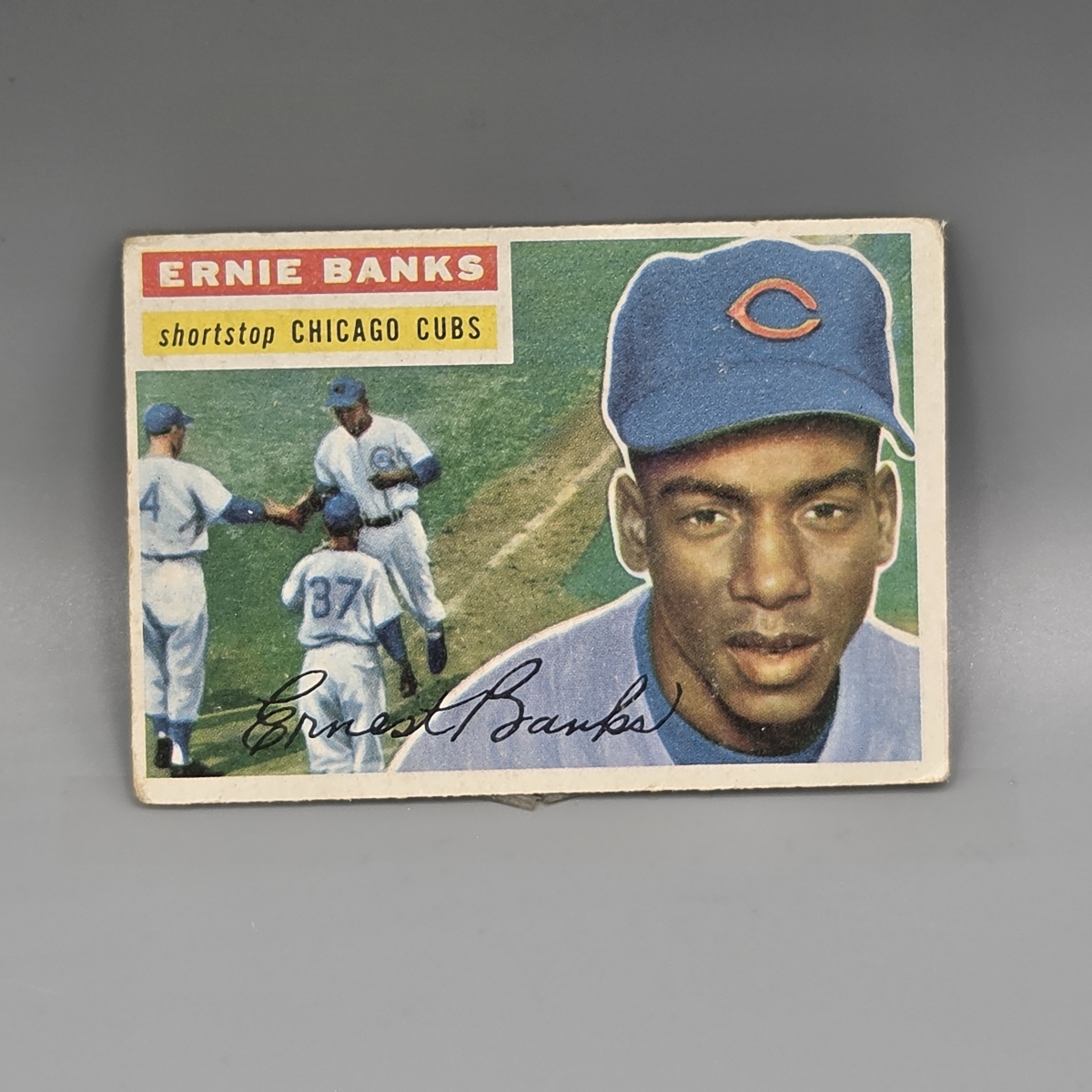 1956 Topps Ernie Banks #15 HOF