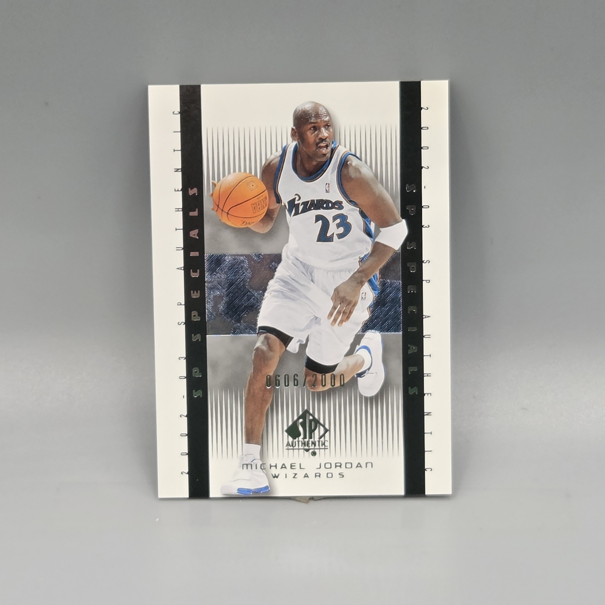 2002-03 SP Authentic Michael Jordan #110 - 0606/2000 HOF