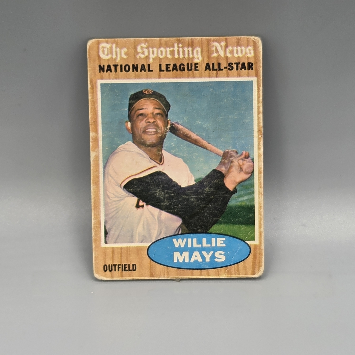 1962 Topps Willie Mays #395 HOF
