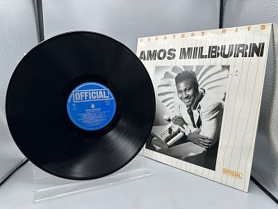 1988 Official Records Amos Milburn Greatest Hits Vinyl Album - 6018 - Records are untested by 