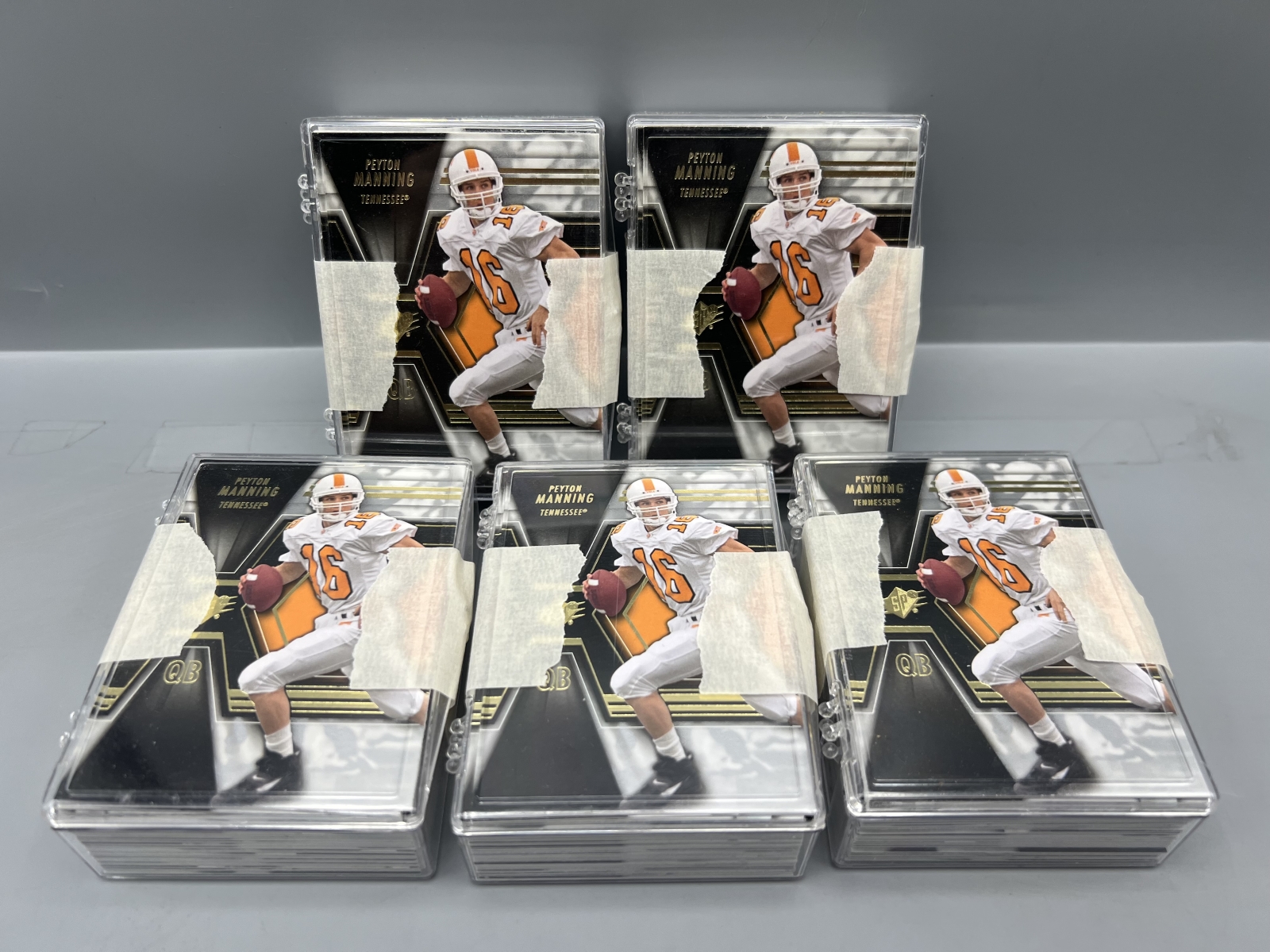 (5) 2014 Upper Deck SPX Complete 50 Card Base Sets