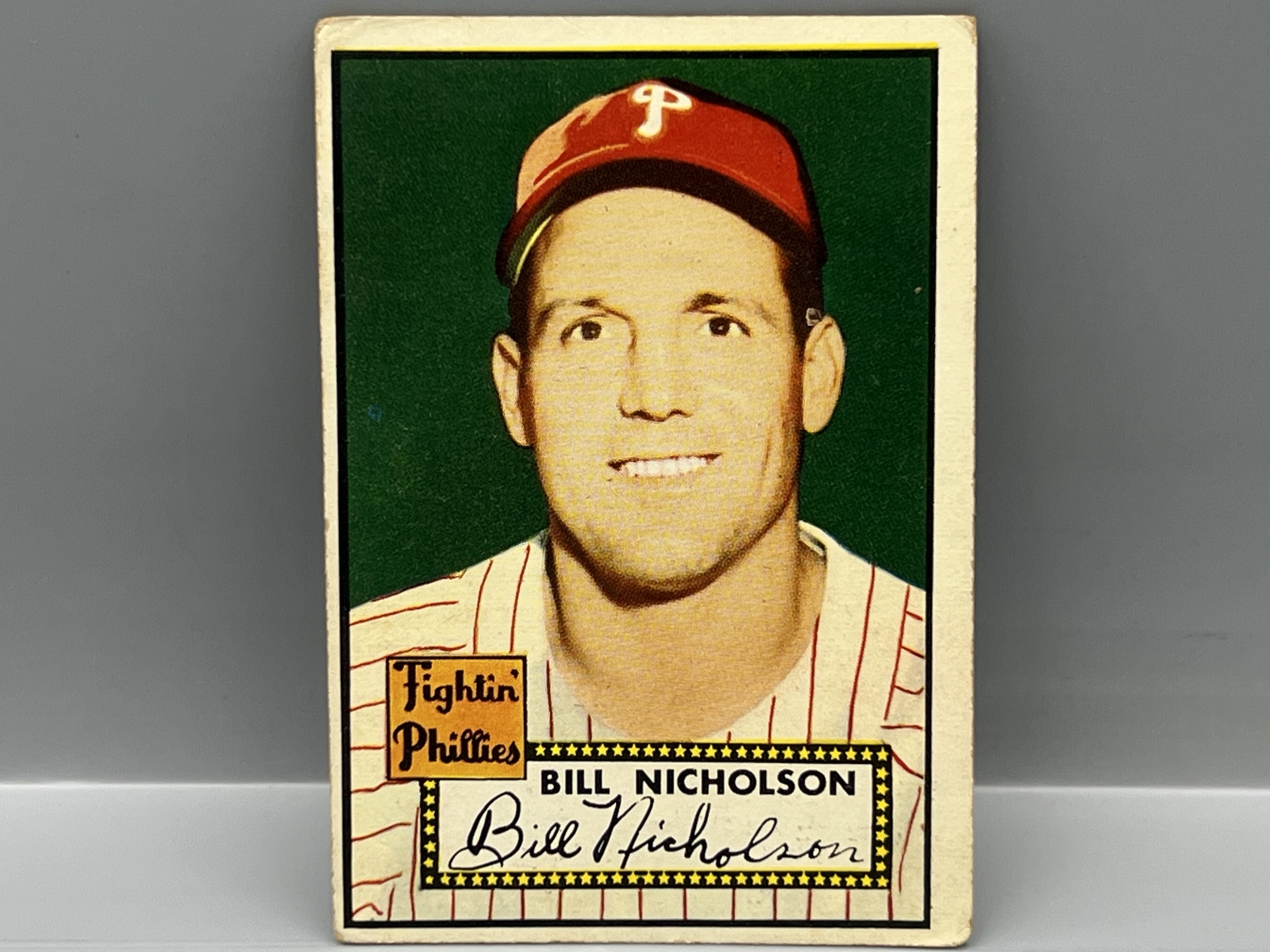1952 Topps Bill Nicholson #185
