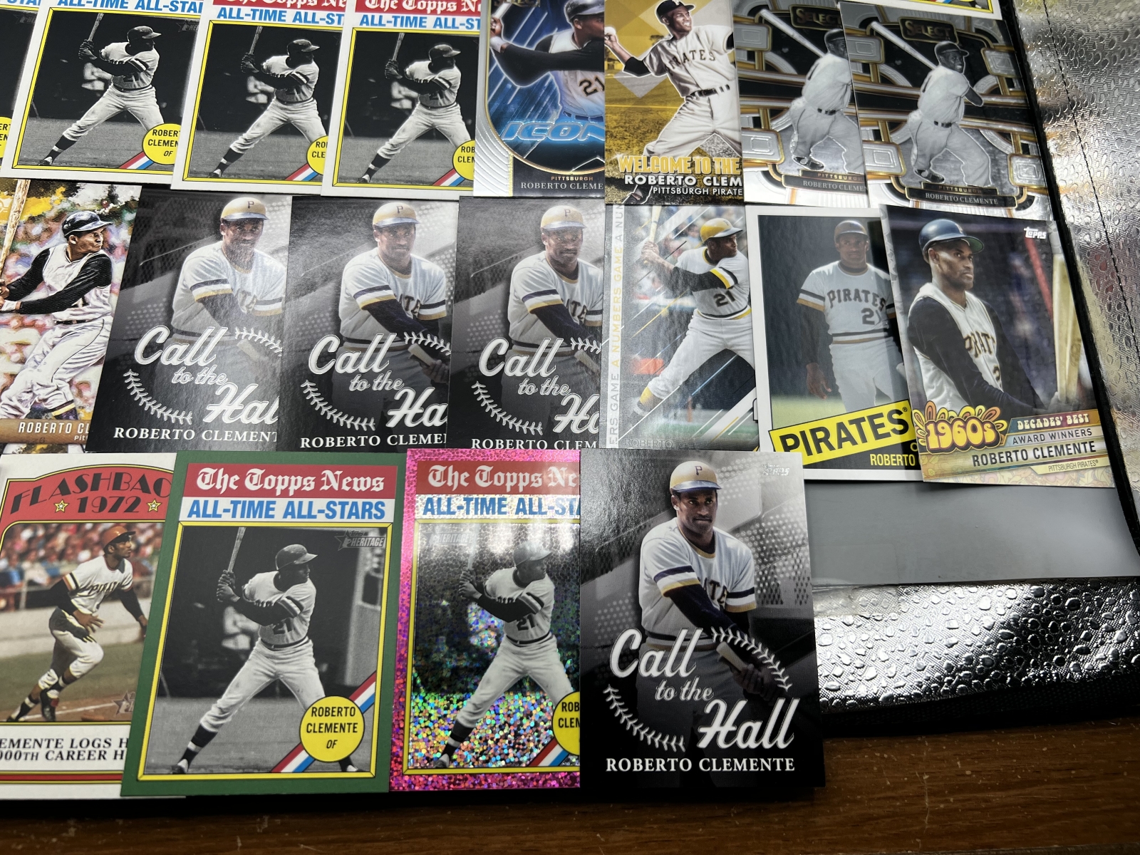 (40+) Assorted Modern Roberto Clemente Baseball Insert Cards
