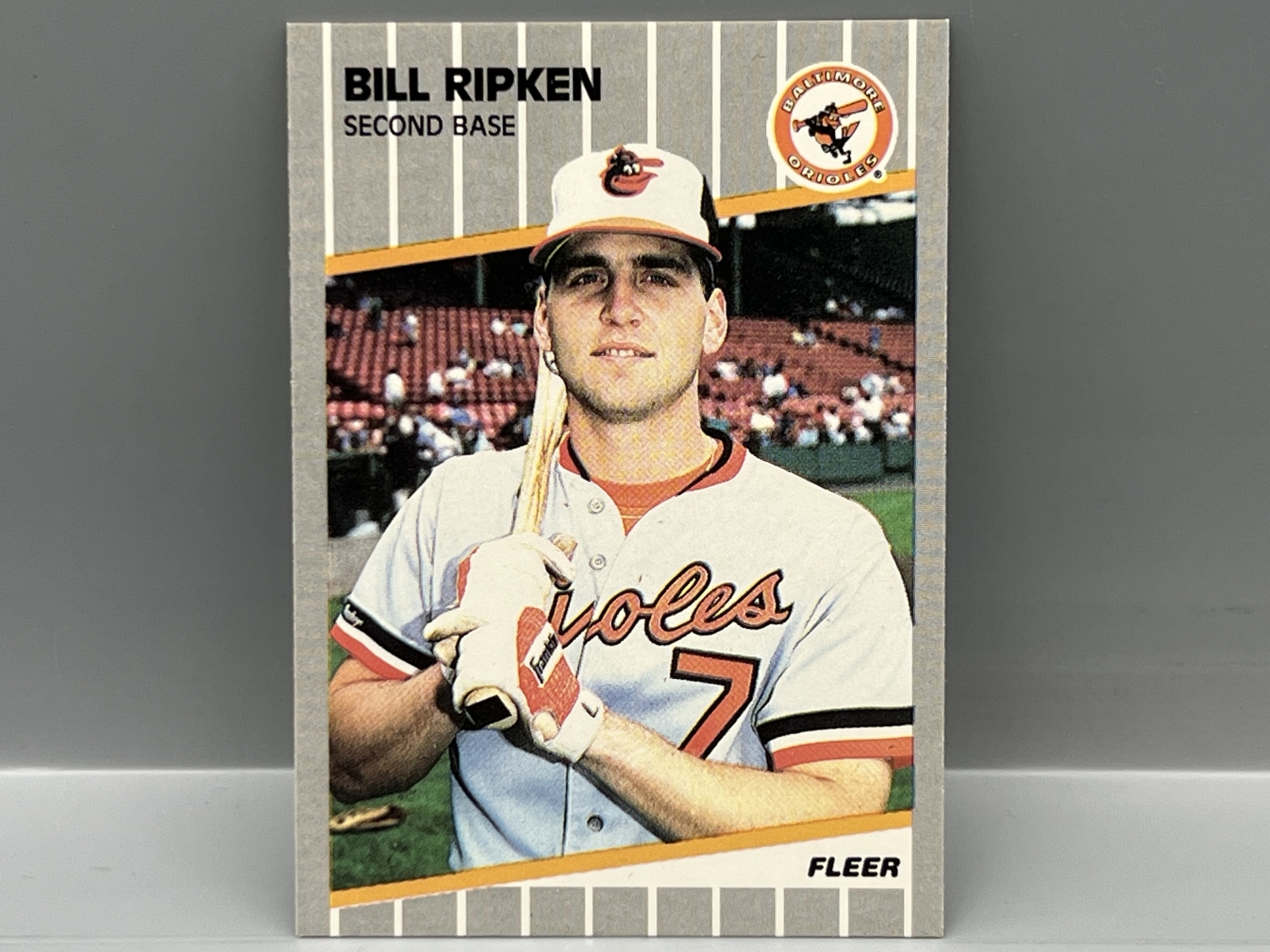1989 Fleer Billy Ripken Black Box Error #616