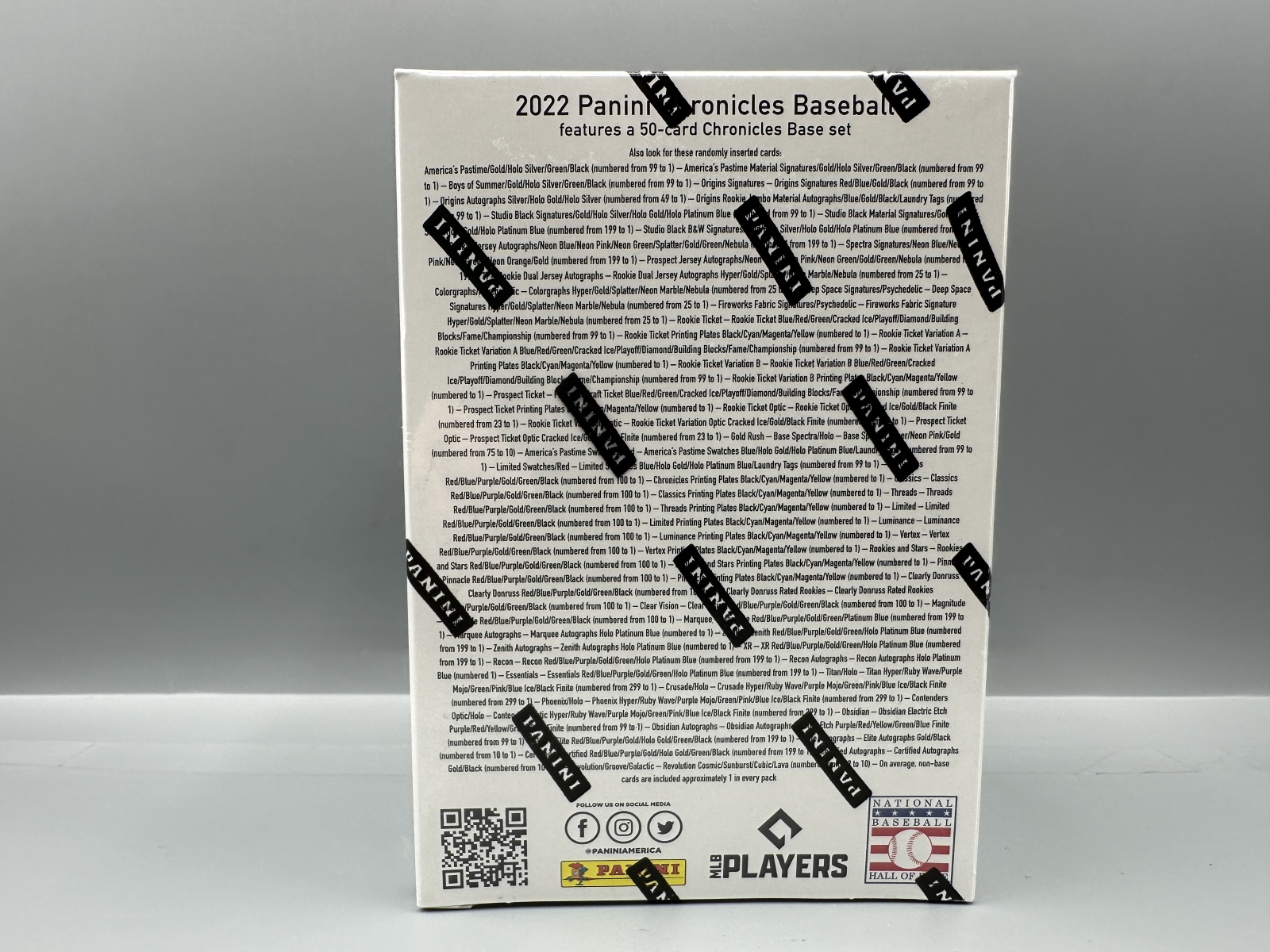 2022 Panini Chronicles Baseball Sealed Blaster Box