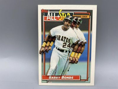 1992 Topps Barry Bonds Custom 3-D Card #390