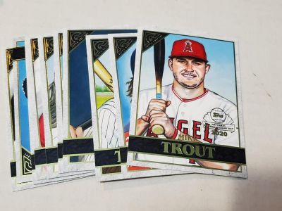 2020 Topps Chrome Inserts Gallery Preview Set. Trout, Tatis, and More