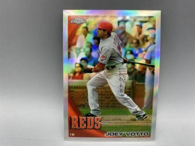 2010 Topps Chrome Joey Votto Refractor #17