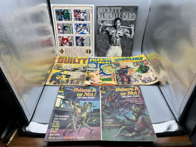 Lot of Assorted Comic Book & Sport Magazines/Handouts - Varying Conditions