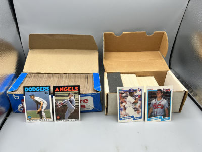 Boxes Full of Assorted 1986 Topps & 1990 Fleer Baseball