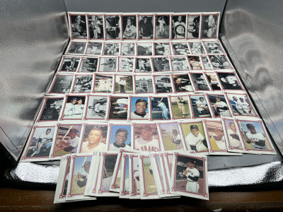 1984 RGI Willie Mays Story Baseball Near Complete Set - Varying Conditions